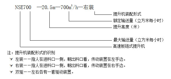 NSE高速板鏈提升機
